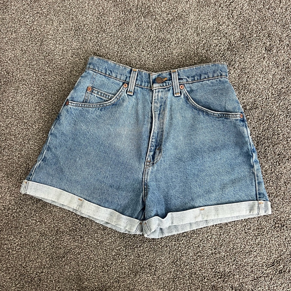 Levi's Light Blue Jean Shorts